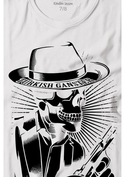 Turkish Ganster El Mafia Mafya Temalı Baskılı Tişört Çocuk T-Shirt fiyatları