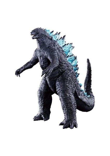 14,9CMX20,1CM Godzilla Dinozor Aksiyon Figürü Yumuşak Dokunuşlu Vinil Plastik Çocuk (Sesli Mavi)