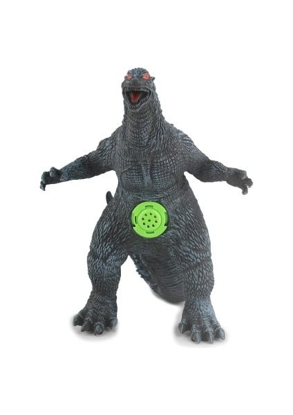 14,9CMX20,1CM Godzilla Dinozor Aksiyon Figürü Yumuşak Dokunuşlu Vinil Plastik Çocuk (Sesli Mavi)