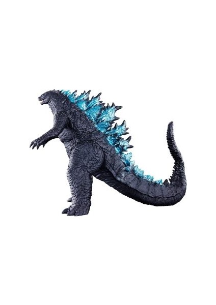 14,9CMX20,1CM Godzilla Dinozor Aksiyon Figürü Yumuşak Dokunuşlu Vinil Plastik Çocuk (Sesli Mavi)