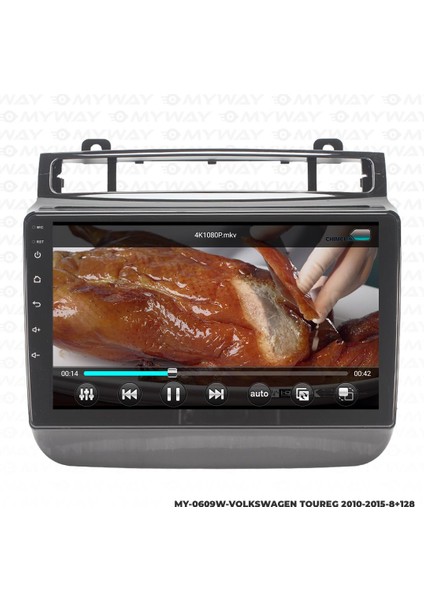 Volkswagen Touareg Android 12 Multimedya Carplay 4gb RAM+64GB HDD 2010-2015 Navigasyon Ekran