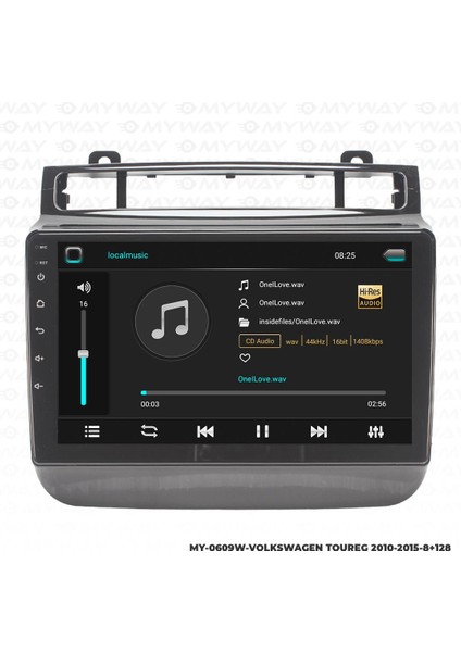 Volkswagen Touareg Android 12 Multimedya Carplay 4gb RAM+64GB HDD 2010-2015 Navigasyon Ekran