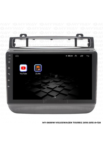 Volkswagen Touareg Android 12 Multimedya Carplay 4gb RAM+64GB HDD 2010-2015 Navigasyon Ekran