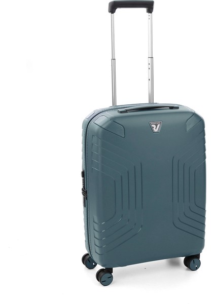 Unisex Valiz 57635787 Roncato Trolley Cabina/usb Ypsilon 4.0 20 Inch Verde Bottiglia