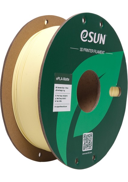 Epla-Matte Badem Sarısı Filament 1.75 mm 1 kg Standart