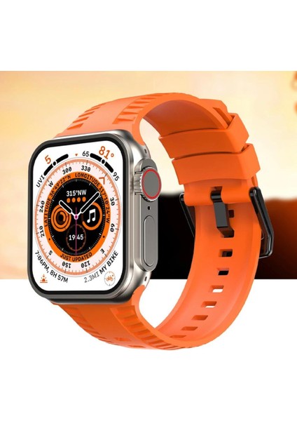 Apple Watch Seri 8 7 6 5 4 3 2 Se Ultra 42MM / 44MM / 45MM / 49MM Uyumlu Spor Silikon Kordon fiyatları