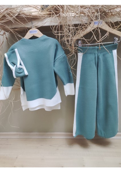 Triko Alt-Üst ve Saç Bantlı Tunik 3lü Takım modelleri