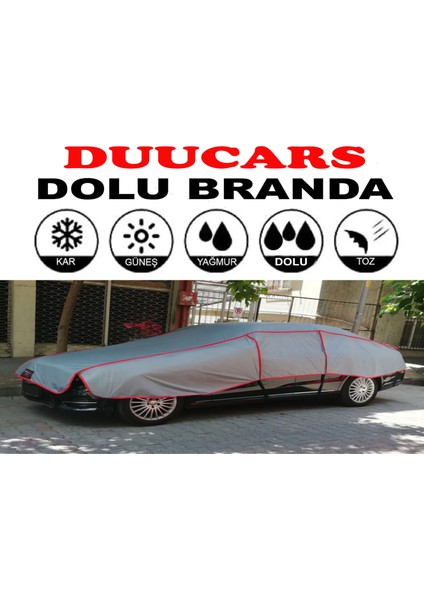 3 Katlı 5.50 mt Duucars Dolu Darbe & Güneş Koruyucu Özel Branda
