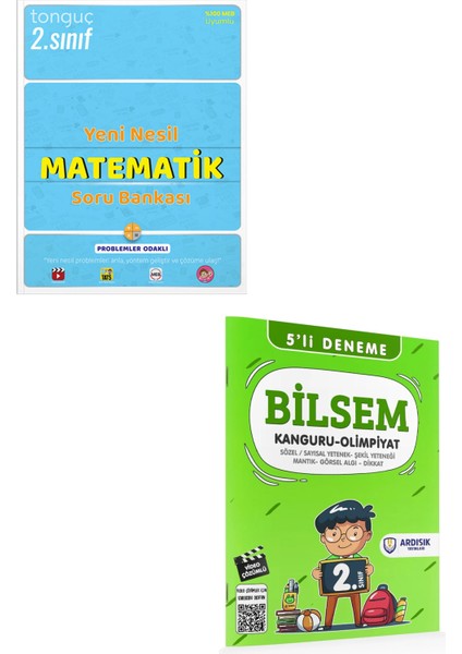 2. Sınıf Yeni Nesil Matematik Soru Bankası - Bilsem Deneme Sınavı