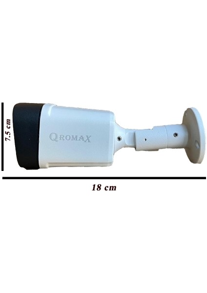 2 Kameralı Set - Hareket Algılayan Gece Görüşlü 36 Ir LED 5mp Sony Lensli 1080P Full Hd Metal Kasa Güvenlik Kamerası Seti 5236 fırsatları