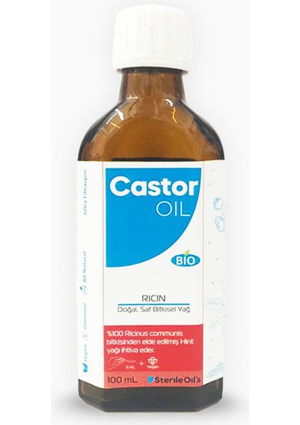 HİNT YAĞI / CASTOR Oil 100 ml