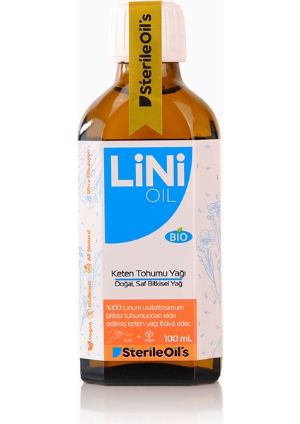 LİNİ Oil / KETEN TOHUMU Yağı 100 ml