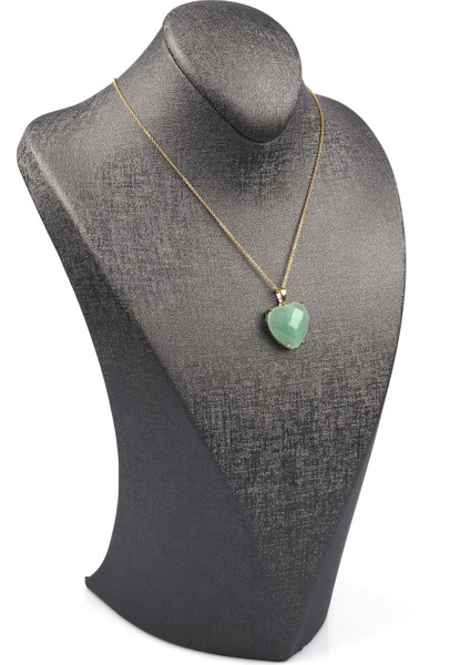 Aventurin Doğal Taş Gold Renkli Kolye fiyatları