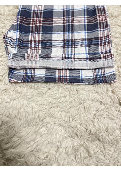 Pamuk Kadın Yüksek Bel Dört Mevsim Şort Pijama Pembe Panda