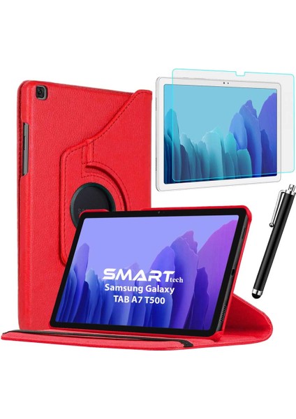 Samsung Galaxy Tab A7 T500 / A7 Lte T505 T507 Kılıf Ekran Koruyucu Kalem Set