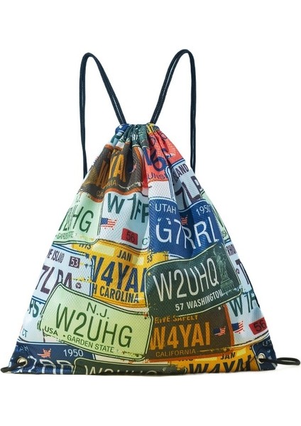 Çocuk Su Geçirmez Yüzme Çantası Kuru ve Islak Ayırma Yıkama Çantası Büyük Kapasiteli Sırt Çantası Saklama Çantası Plaj Işın Ağız Seyahat Çantası (Yurt Dışından)