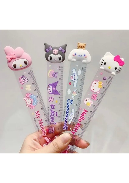 Piraye Gift Sevimli Karakterler Hello Kitty  Cetvel 1  Adet