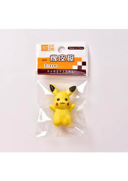 Piraye Gift Pokemon Silgi Kalem Başlığı 1 Adet