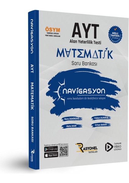 2024 AYT Matematik Soru Bankası - AYT Matematik 8'li Deneme Seti 2 Kitap