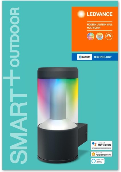 Smart Bluetooth Modern Aplik IP44 Rgbw