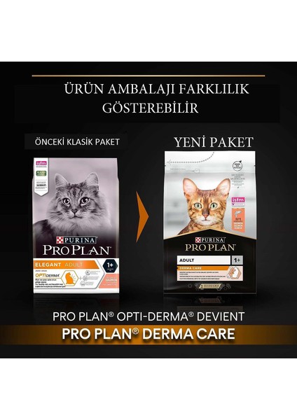 Pro Plan Elegant Derma Care Somonlu Kuru Kedi Maması 10 kg