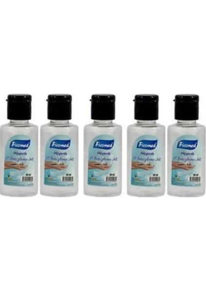 El Dezenfektanı Antibakteriyal 50 ml x 5 Adet indirimleri