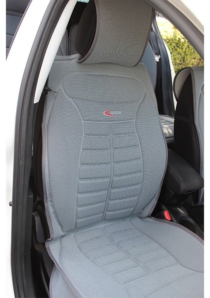 Fresh Start renault Clio 2 Hb Uyumlu Lüx Oto Koltuk Minderi Ön Arka 5'li Set Star Five Serisi Gri fırsatları