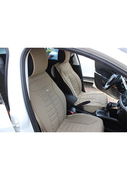 Fresh Start ford Mondeo Eski Uyumlu Lüx Oto Koltuk Minderi Ön Arka 5'li Set Star Five Serisi Bej fırsatları