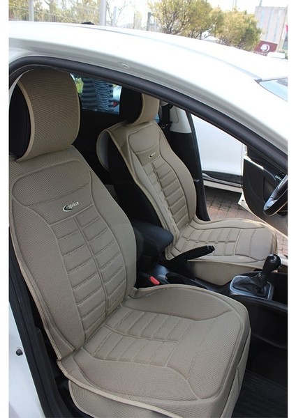 Fresh Start renault Fluence Uyumlu Lüx Oto Koltuk Minderi Ön Arka 5'li Set Star Five Serisi Bej fiyatları