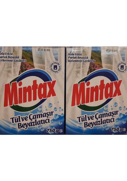 Tül ve Çamaşır Beyazlatıcı 1500 gr Mintax