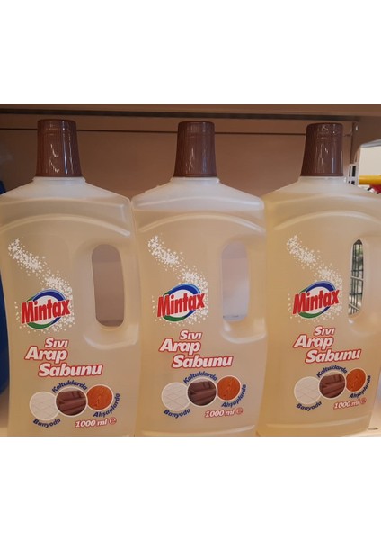 Sıvı Arap Sabunu 1000 ml x 3 Adet