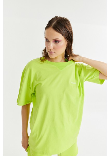 Yeşil Essentials Oversize T-Shirt K