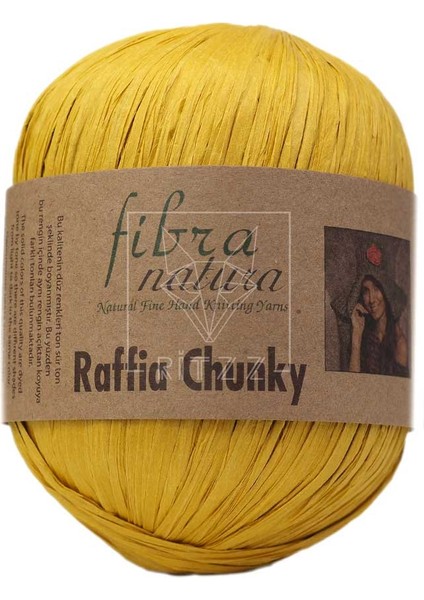 Fibra Natura Raffia Chunky 114-03 Hardal