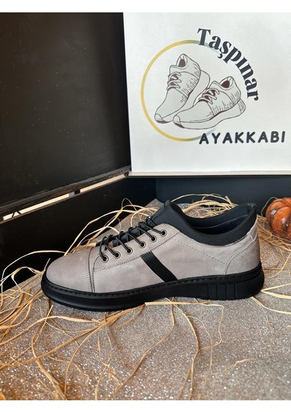 H. Özel %100 Hakiki Deri Erkek Kışlık Rahat Kauçuk Kaymaz Taban Ortopedik Günlük Sneaker Ayakkabı 40-44 modelleri