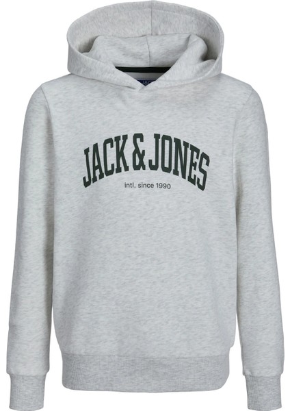Baskılı Erkek Çocuk Beyaz Sweatshirt Jjejosh Sweat Hood Sn Jnr modelleri