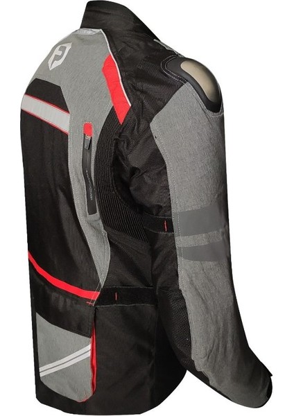 Motosiklet Montu Long 4 Mevsim Full Korumalı Maxdura 600-D Dayanıklı Kumaş Touring Motor Mont Red fiyatları