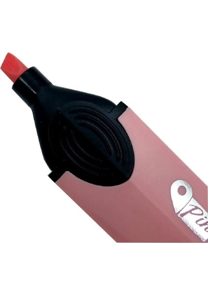 Fosforlu Pastel Kalem-Pastel Pembe