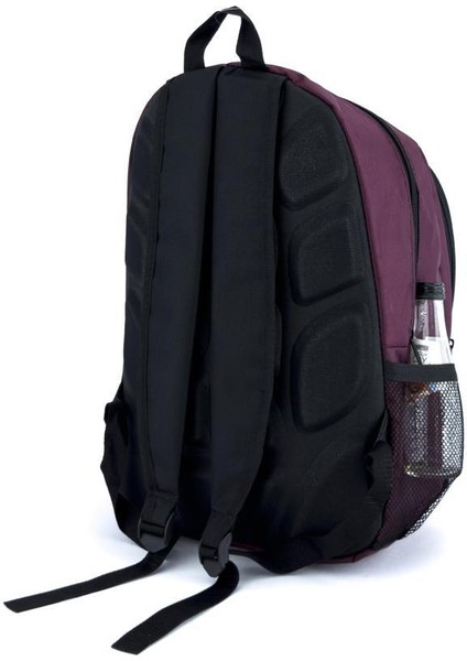 3 Bölmeli Okul Sırt Çantası Bordo 2450