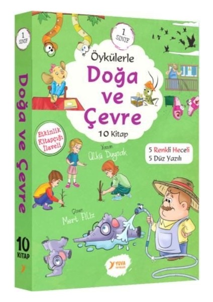 Öykülerle Doğa ve Çevre 1. Sınıf 10 Kitap