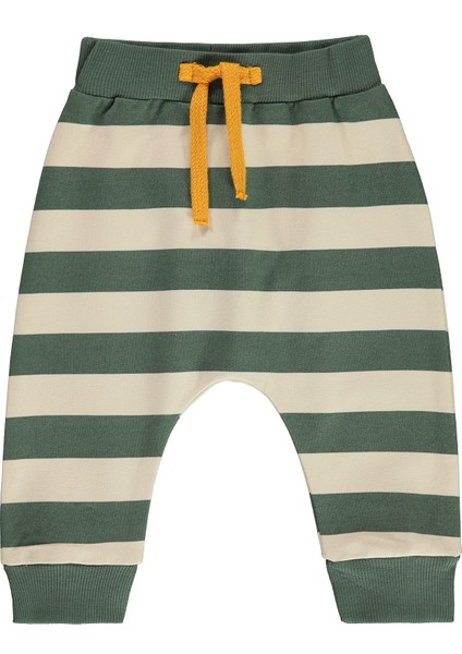 Erkek Bebek Patiksiz Tek Alt 6-18 Ay Soft Haki