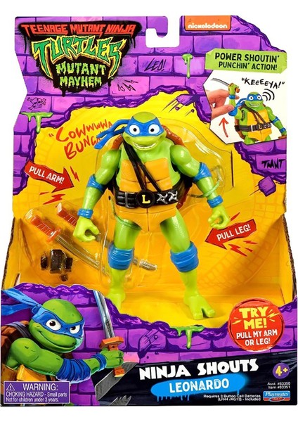 Tmnt Nınja Kaplumbağa Deluks Aksiyon Figürler