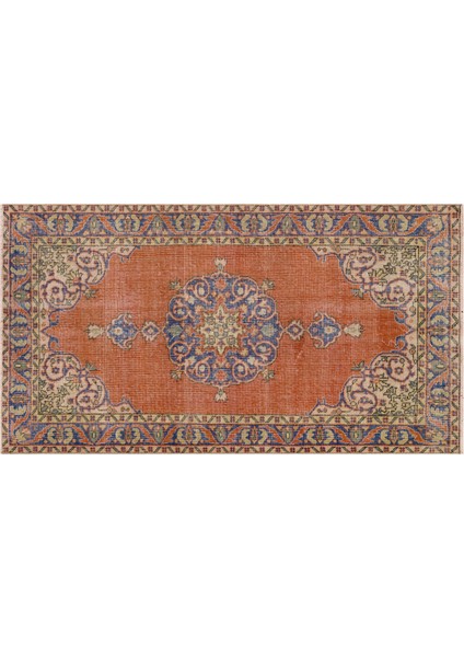 Tarihi Işçilikle Üretilmiş Eskitme Halı 113 x 208 cm 10017 modelleri