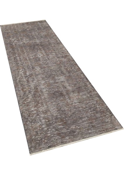 Vintage Detaylarıyla Hazırlanmış Eskitme Halı 88 x 264 cm 10037 fırsatları