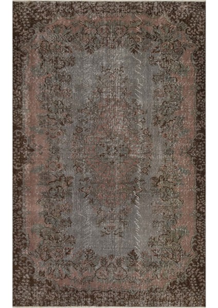 Vintage Eskitme El Dokuma Halı 173 x 276 cm 10072