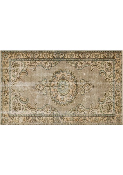 100% El Dokuma Vintage Halı 150 x 241 cm 10122 fiyatları