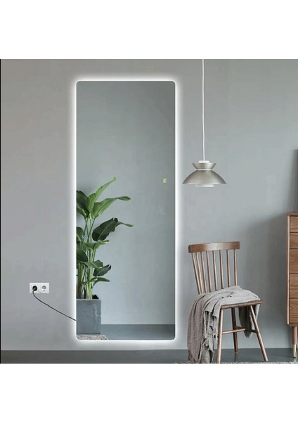 Ledli Dokunmatik Tuşlu Boy Aynası 50X150(H)CM
