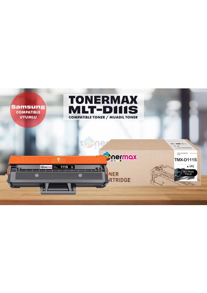 Tonermax Samsung M2020 Toner/ Samsung MLT-D111S Toner - Çipli fırsatları