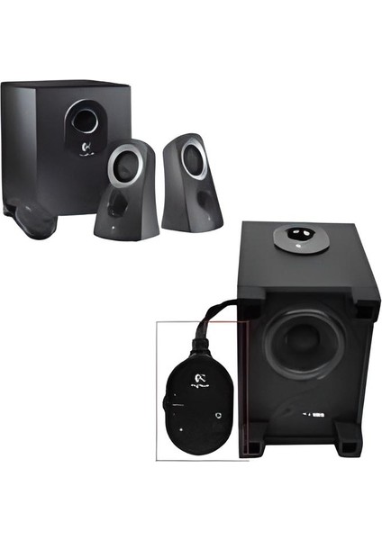 Z313 50W Speaker 2+1 Hoparlör-Ses Sistemi