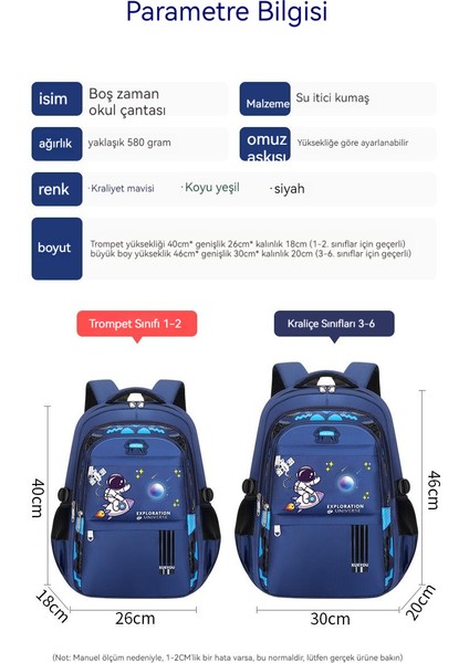 Erkek ve Çocuk Su Geçirmez Okul Çantası (Yurt Dışından)