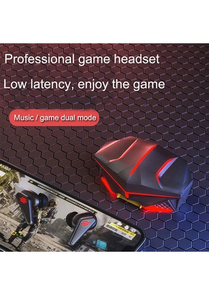 LED Işıklı Kulakiçi Kablosuz Bluetooth Metal Kasa Gaming Oyuncu Kulaklık K98 modelleri